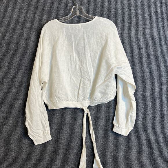 LA relaxed linen top - Picture 2 of 8